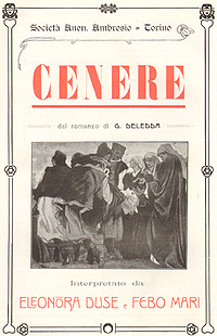 Pubblicità film Cenere 1916