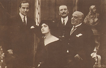 Gustavo Serena, Francesca Bertini, Giuseppe De Liguoro, Camillo De Riso