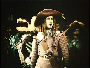 Un fotogramma di Cyrano de Bergerac, di Augusto Genina