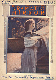 dramatic_mirror_sept14 Lyda Borelli in Rapsodia satanica, copertina del N.Y. Dramatic Mirror, settembre 1914