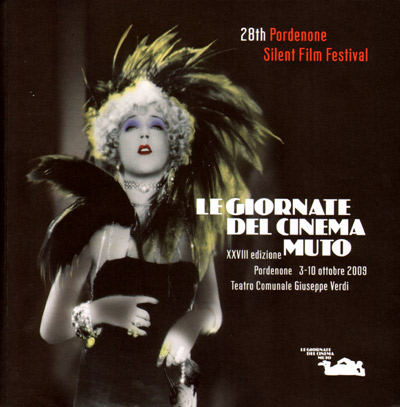 Catalogo delle Giornate 2009, elaborazione della copertina Calderini-Marchese, foto Fotocollection Filmmuseum Vienna