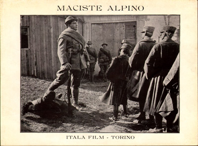Bartolome Pagano in Maciste Alpino, Itala Film 1916