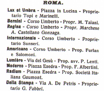 guida Guida della Cinematografia 1911