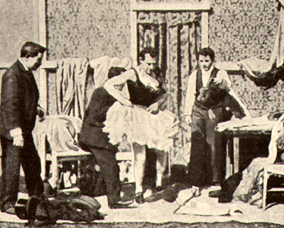 Fregoli dietro le quinte, versione 1901