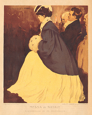 Messa di Natale, Dudovich 1906