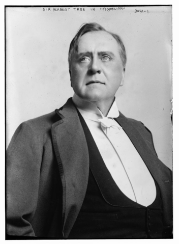 Sir Herbert Beerbohm Tree, Bain News Service Wikimedia Commons