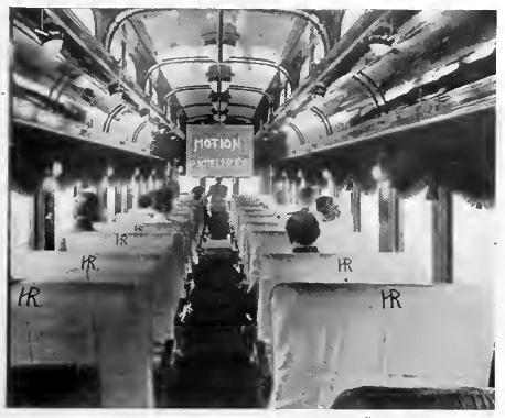 Interior View of Car, Showing Screen