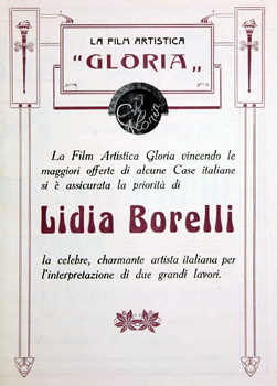 Lyda Borelli Film Artistica Gloria