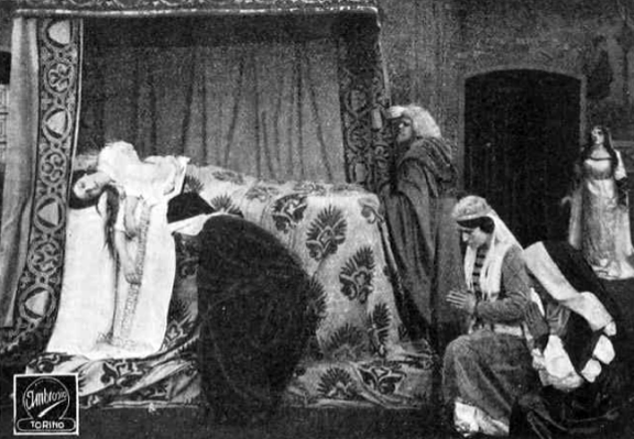 Dante e Beatrice, Soc. Anonima Ambrosio 1913