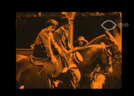 Francesca Bertini, Emilio Ghione, L'amazzone mascherata (Eye Film Instituut Nederland)