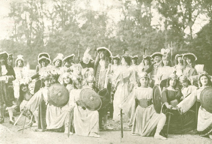 Mentre si gira a Versailles