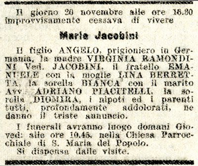 Il Corriere di Roma, 22 novembre 1944
