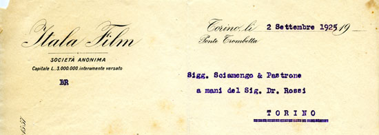 Torino, 2 settembre 1925