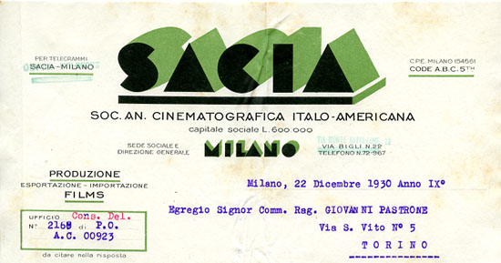 Milano, 22 dicembre 1930