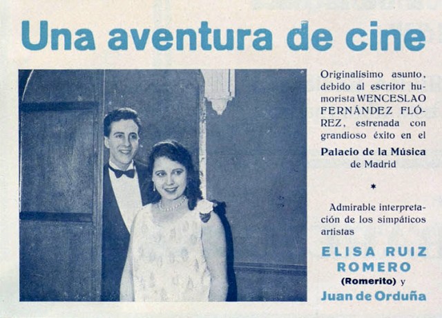 Una aventura de cine 1928