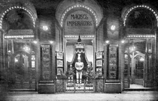 Maciste Imperatore al Salone Ghersi di Torino, novembre 1924.