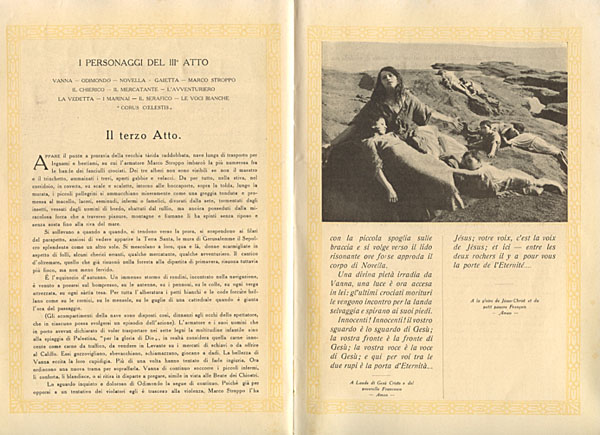 La Crociata degli Innocenti, libretto del film