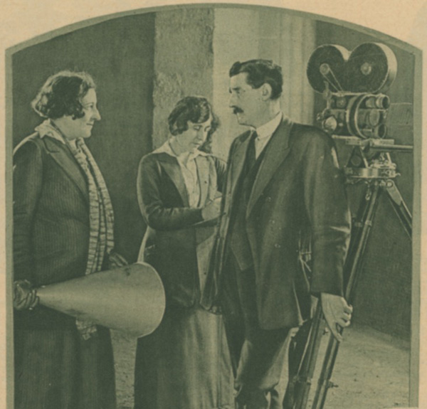 Germaine Dulac au studio