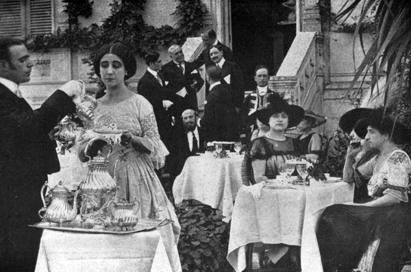 La principessa Sallustio (Leda Gys), La Principessa, Caesar Film 1917