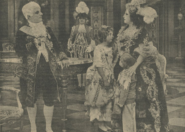 Il figlio di Madame Sans-Gêne, Tiber Film 1921, messa in scena di Baldassarre Negroni