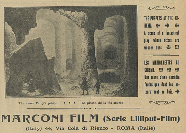 Marconi Film Serie Lilliput Film 1921