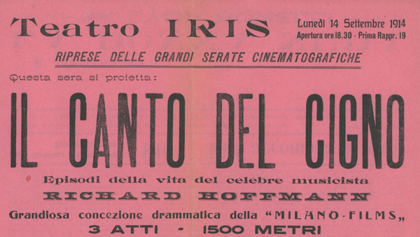Il canto del cigno Milano Films