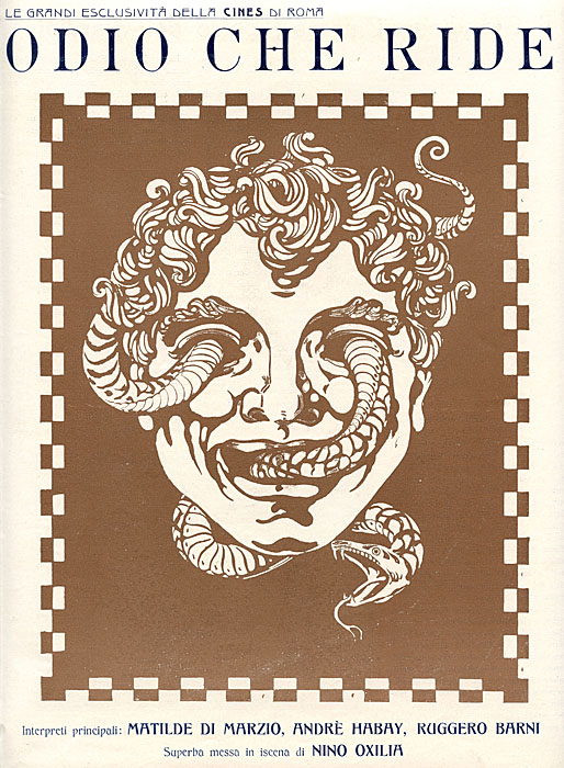 Odio che ride messa in scena di Nino Oxilia