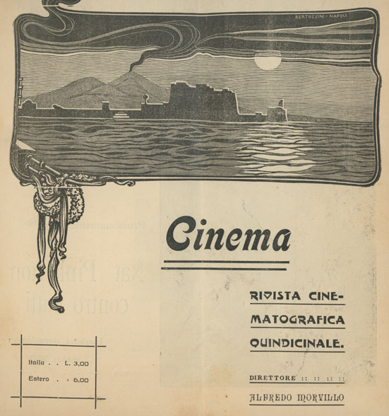Cinema Rivista cinematografica quindicinale, Napoli 1911