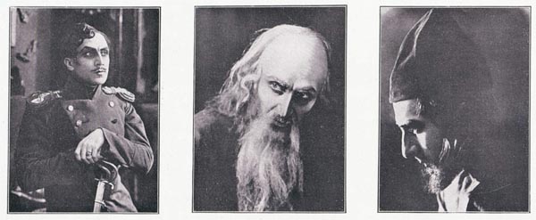 Ivan Mosjoukine (Mozhukhin) in "Padre Sergio" di Yakov Protazanov 1918