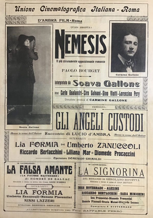 Lucio D'Ambra Film - Unione Cinematografica Italiana