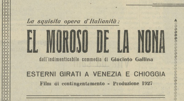 El moroso de la nona 1927