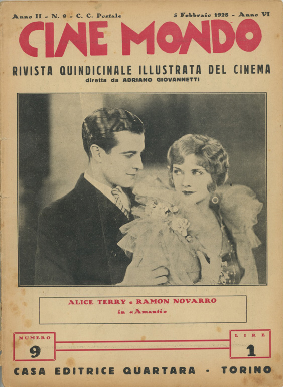 Cine Mondo Torino, 5 Febbraio 1928