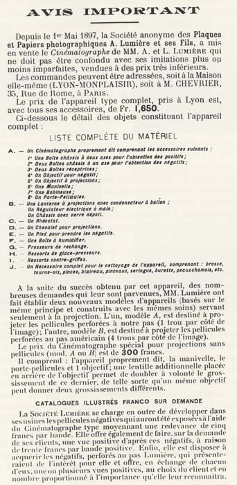 Lumière 1er Mai 1897