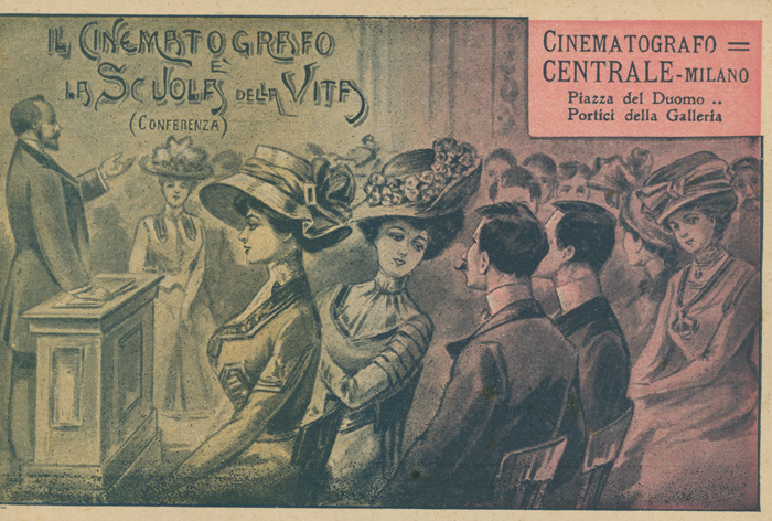 Cinematografo Centrale Milano Piazza del Duomo